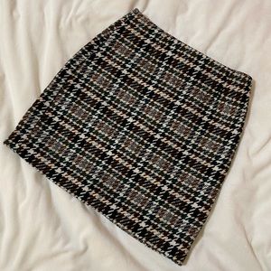 H&M ☀️ Woven Winter Skirt With Back Zipper